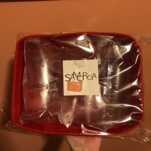 NEW Samorga Organizer Speedy 25 Red Felt Insert